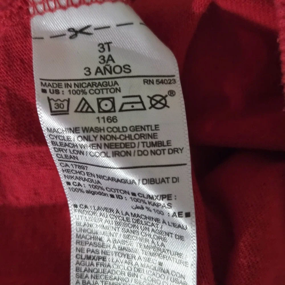 Old Navy Boys Size 3T Drawstring Pull On Fleece Shorts Red